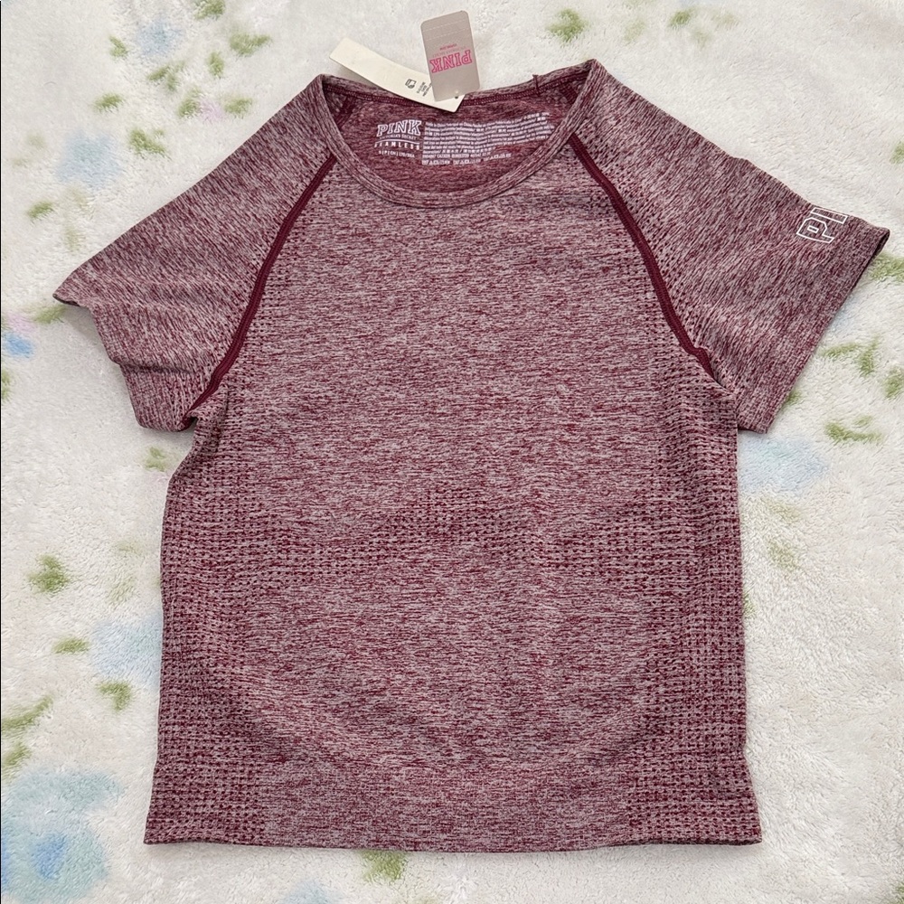 Victoria's Secret Maroon Crop Top